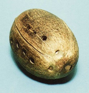 Aleksandra svilpaunieki ir pagatavoti gan no valrieksta, gan kokosrieksta.