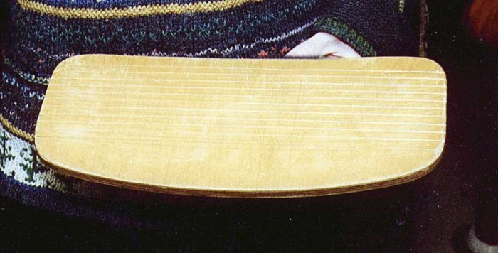 Aleksandra koto nav tik garš. Tam pamatā ir ņemta krēsla atzveltne. Par stīgām izmantota makšķeraukla.