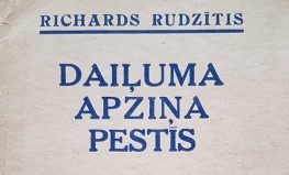 Richards Rudzītis "Daiļuma apziņa pestīs"